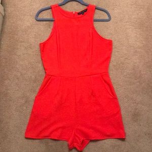 Orange Romper